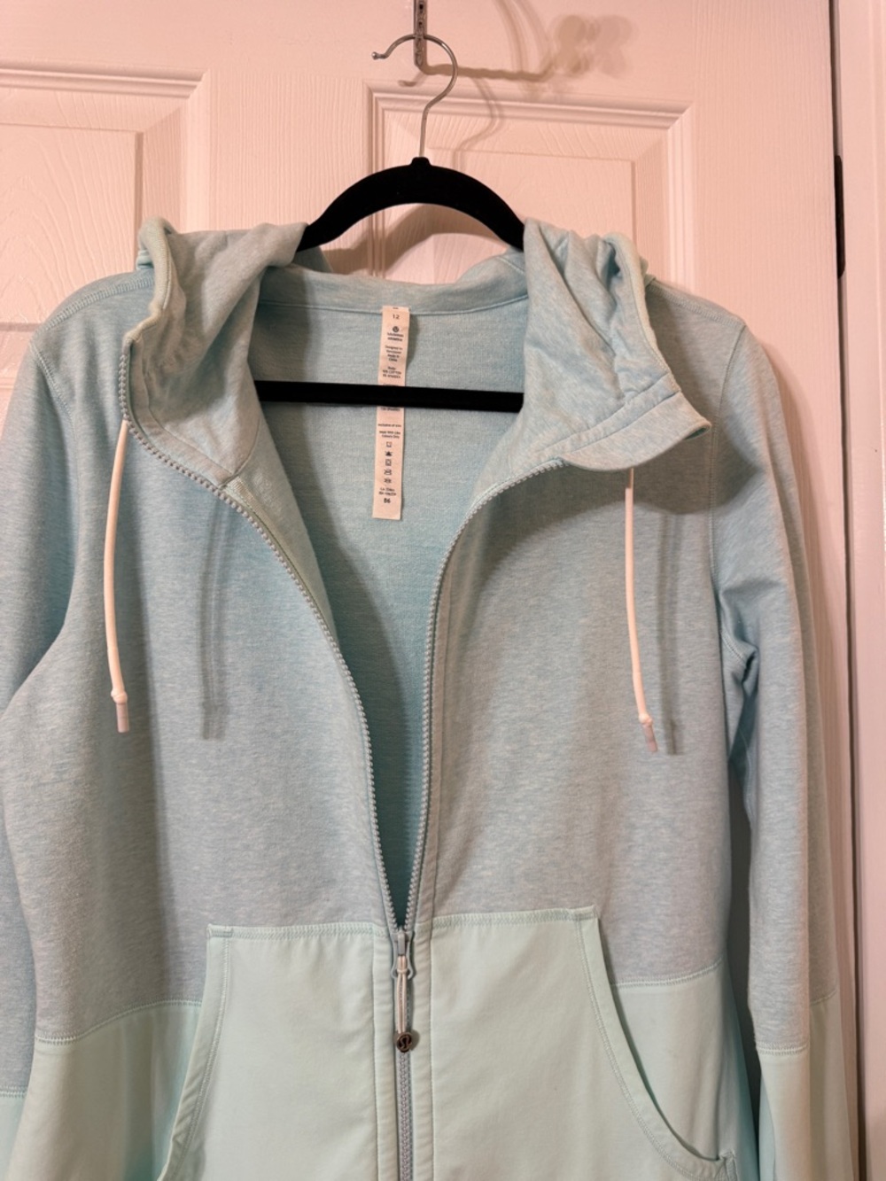 lululemon athletica Mint Green Full-Zip Hoodie Jacket
